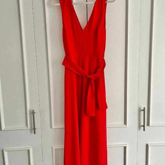 Leith Deep V-Neck Jumpsuit - Size Small - Picture 3 of 8